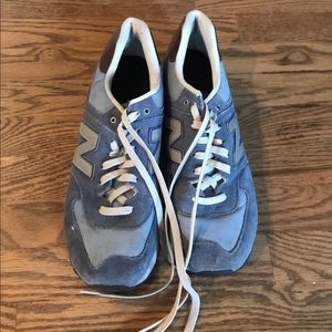 Men’s new balance blue and brown size 11 574 shoes